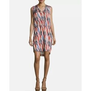 Isabel Marant Hollis Ikat Dress Size 2 (FR 34)Sleeveless Shift Bohemian Chic